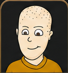 Illustration of Marlon van der Linde